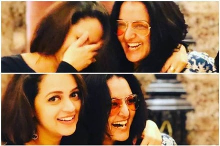 Celebrating actress Bhavana's 33rd birthday on Thursday, Manju Warrier conveyed her wishes in her usual, heartwarming way. (Source: Facebook)