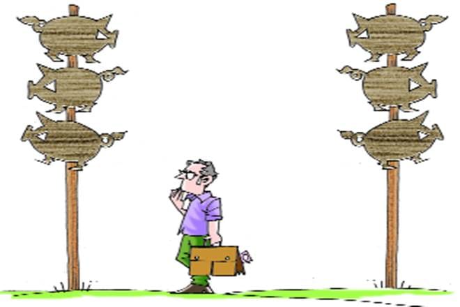 Make a list of all investment choices that meet your stated goal. Then take the time to understand the pros and cons of each instrument. Then, narrow down your final investment choices to a few that you feel confident about (Illustration: Rohnit Phore)