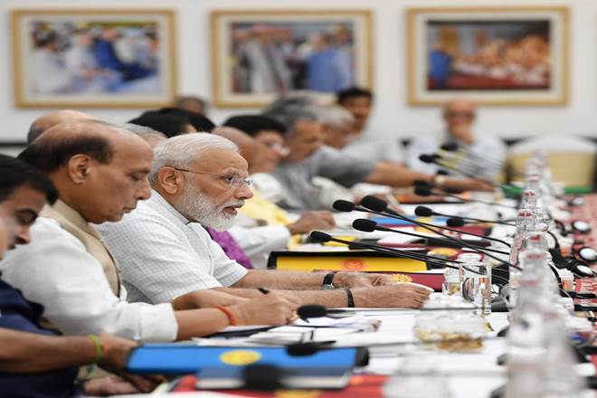 He spoke of a collective fight against poverty, unemployment, drought, flood, pollution, corruption and violence. (Twitter/NITI Aayog)