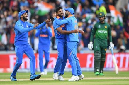 Team India beat Pakistan by 89 runs (Twitter image)