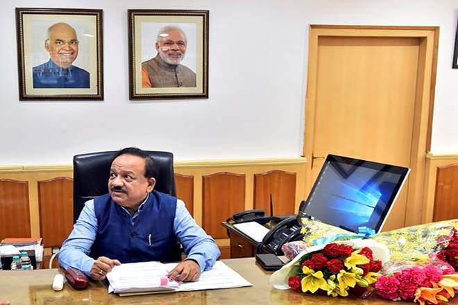 Harsh Vardhan met around 100 ailing children at the medical facility and their parents. (PTI File photo)