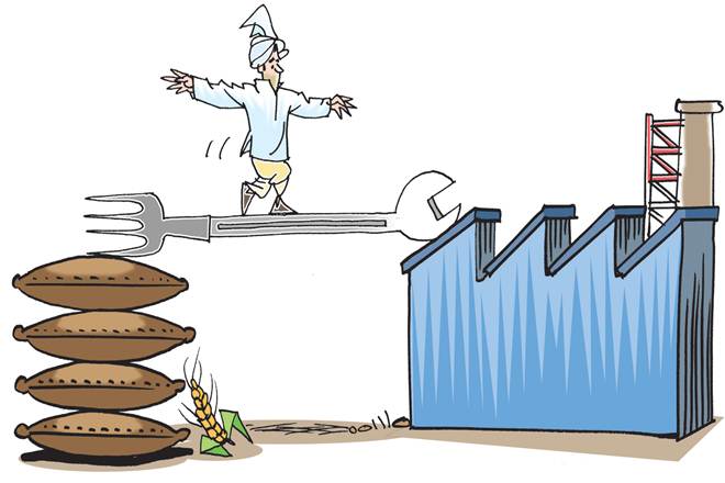While workers are moving away from agriculture into industry and services, it’s happening at a slow pace. Also, wages are rising, but not at the pace that is required for double-digit growth