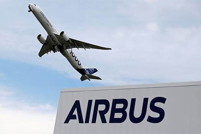 An Airbus A350-1000 performs during the 53rd International Paris Air Show at Le Bourget Airport near Paris (Reuters photo)