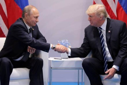 US President Donald Trumps with Russian President Vladimir Putin. (Reuters File photo)