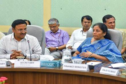 Sitharaman, who took over the reigns of Finance Ministry from Arun Jaitley last month, will preside over the 35th meeting of the GST Council (PTI File photo)