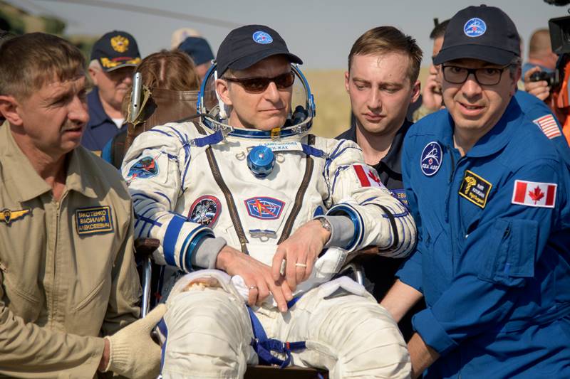 NASA, NASA astronauts, astronauts, astronauts return to earth, International Space Station, Soyuz rocket, rocket, NASA images