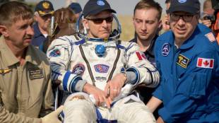 NASA, NASA astronauts, astronauts, astronauts return to earth, International Space Station, Soyuz rocket, rocket, NASA images