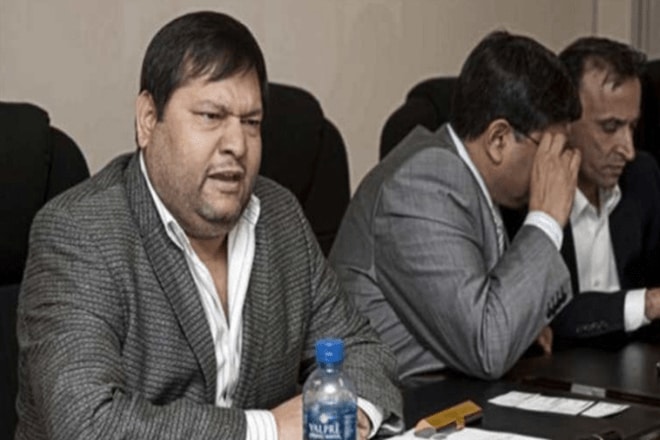 The Gupta brothers Ajay, Rajesh and Atul, all in their 40s, are under investigation for their close connection with former South African president Jacob Zuma. (Photo: Indian Express)