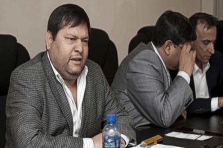 The Gupta brothers Ajay, Rajesh and Atul, all in their 40s, are under investigation for their close connection with former South African president Jacob Zuma. (Photo: Indian Express)