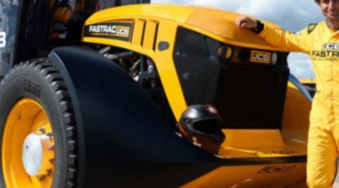 JCB sets a new tractor top speed of 166kmph under standard test conditions