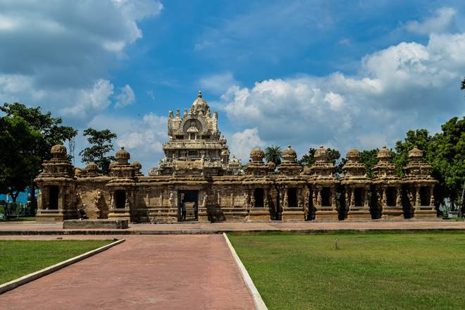 Kailashanathar temple, Kanchipuram, Vegavati rivers, Tamil Nadu, Garuda Purana, Pallava, Cholas, Vijayanagara, temples of Tamil Nadu, Tamil Nadu Tourism