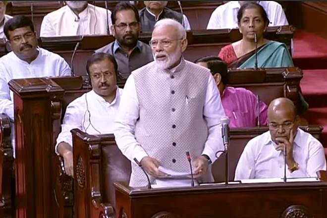 Rajya Sabha, RSTV, Prime Minister Narendra Modi, Speech, Debate, Live