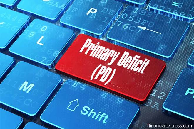 what is primary deficit, primary deficit of India
