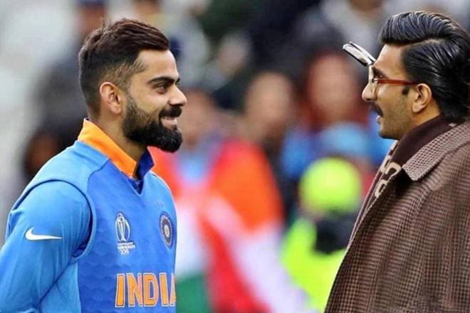Ranveer Singh virat kohli