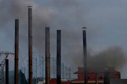The U.K. government has a target to reduce its net emissions to zero by 2050. (Reuters)