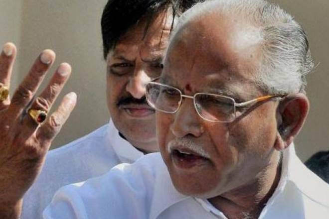 Yeddyurappa hit out at Kumaraswamy for allegedly running the administration from a five-star hotel. Yeddyurappa hit out at Kumaraswamy for allegedly running the administration from a five-star hotel.