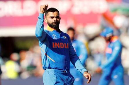 The middle-order looked jittery again with skipper Kohli not getting enough support from the other batsmen.