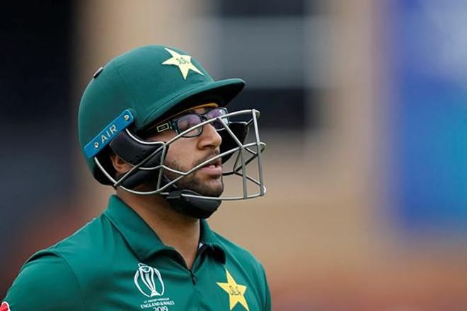 Pakistan's opener looked in fine form and had just reached his 50 in a dangerous-looking partnership with veteran Mohammad Hafeez.