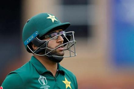 Pakistan's opener looked in fine form and had just reached his 50 in a dangerous-looking partnership with veteran Mohammad Hafeez.