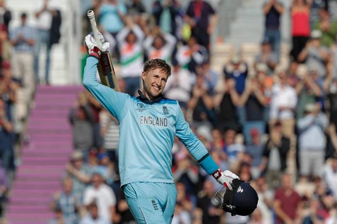 It seemed the two batsmen were competing to hit most the elegant shots one can hit. (photo credit: cricket world cup twitter handle)