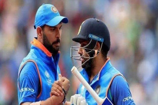 The Indian vice-captain Rohit Sharma scored his second century of the world cup against Pakistan as he smashed 140 off 113 balls to help India win the match easily against the arch-rivals. The Indian vice-captain Rohit Sharma scored his second century of the world cup against Pakistan as he smashed 140 off 113 balls to help India win the match easily against the arch-rivals.