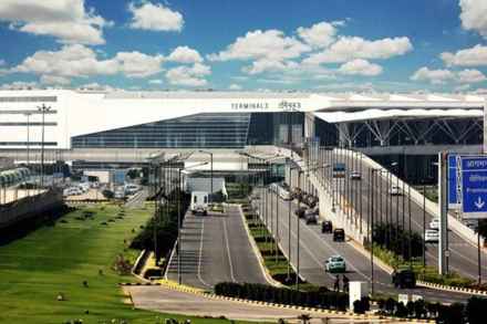 A special sound reduction barrier has been installed at the airport 