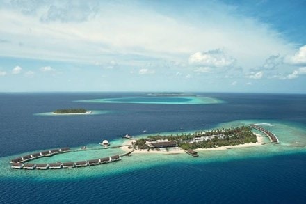 Maldives is well-known for its serene beaches, scenic sunsets and water-sports Maldives is well-known for its serene beaches, scenic sunsets and water-sports