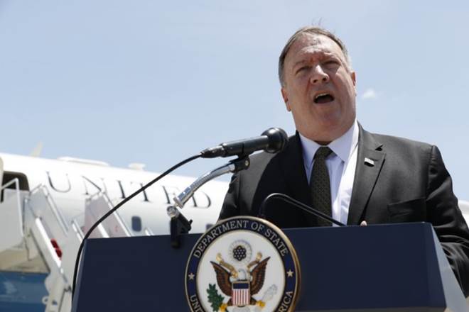 Mike Pompeo, Middle East, US iran tension, United State,  Saudi Arabia, United Arab Emirates, Donald Trump,  Washington,  global nuclear deal