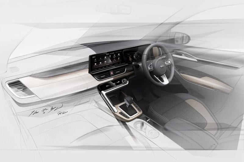 Kia is yet to officially reveal the interiors of the Seltos. However, the company has earlier teased the same with the help of its design sketches. From what we know so far, the interiors of the Kia Seltos are going to be pretty close to what was teased in the images. The dashboard will feature a minimalist design and get a dual-tone colour scheme, preferably black and beige. The GT Line trim, however, is going to come with an all-black cabin.