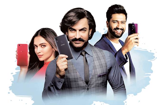 With smartphone makers choosing star power over brand building, advertising beginning to look homogenous