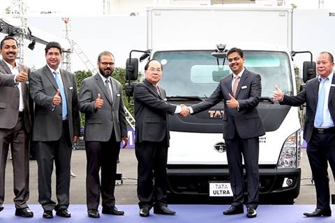 Tata Motors’ snazzy looking Made in India commercial vehicles launched in Vietnam