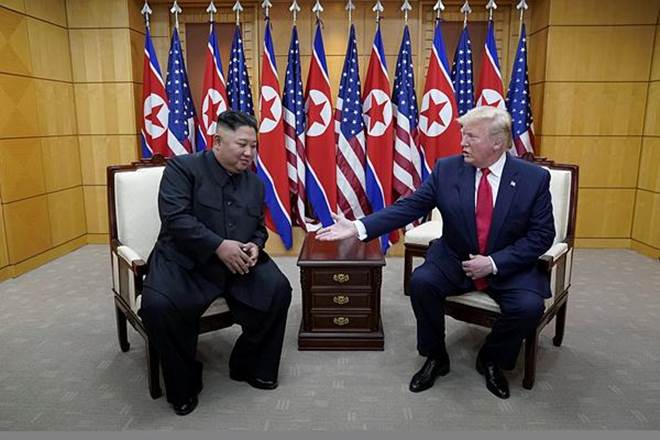 Donald Trump, Kim Jong Un, North Korea, demilitarised zone, US, Pyongyang, washington, g20, osaka, japan, north korea summit, trump meets kim jong un, us president Donald Trump, Kim Jong Un, North Korea, demilitarised zone, US, Pyongyang, washington, g20, osaka, japan, north korea summit, trump meets kim jong un, us president