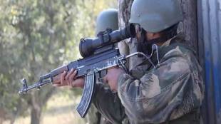 The exchange of firing is going on and there is no report of any casualty on either side so far, the official said. (File photo)