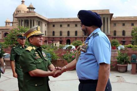 Act East Policy, INdia, Myanmar, defence cooperation, Myanmar Defence Services, Shripad Yesso Naik, defence news
