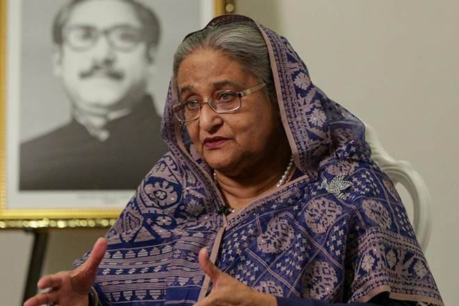 Bangladesh Prime Minister Sheikh Hasina. (Reuters File photo) Bangladesh Prime Minister Sheikh Hasina. (Reuters File photo)