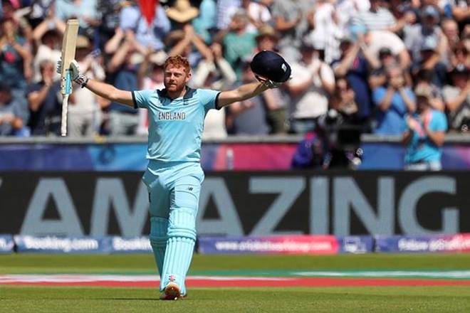 Bairstow smashed 106 to lift England to 305-8 in their final group game at the Riverside Ground, though the total could easily have been bigger but for a middle-order collapse. (Reuters)