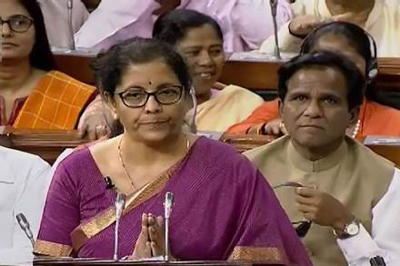 Budget 2019-20: Union Finance Minister Nirmala Sitharaman presents the Union Budget 2019-20 in the Lok Sabha (PTI Photo)
