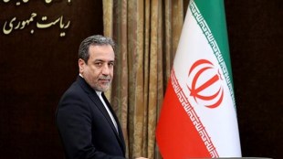 Iranian Deputy Foreign Minister Abbas Araghchi attends a press briefing in Tehran (AP Photo)