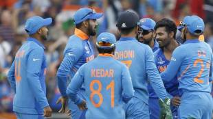 India's trusted five-bowlers policy nearly backfired with Hardik Pandya hobbling off the field with a hip injury before returning to complete his full quota of 10 overs. (Twitter Image)