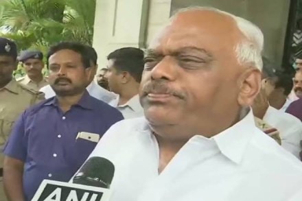 Karnataka Assembly Speaker KR Ramesh Kumar (ANI)
