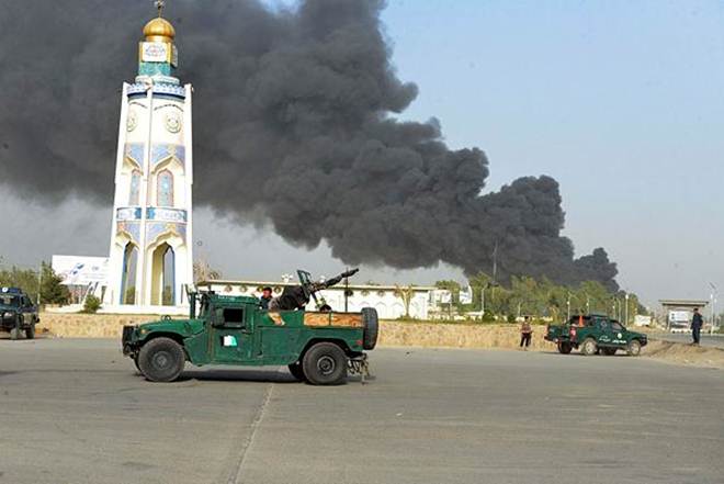 Health ministry spokesman Wahid Mayar said two bodies and 10 injured people had been taken to hospital after the blast. (AP File photo)