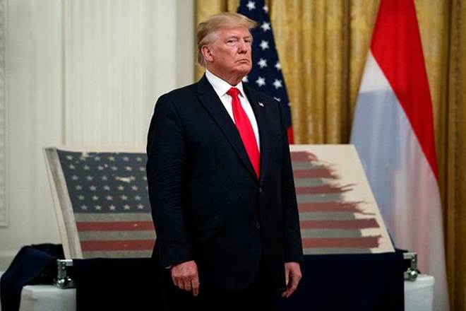 Donald Trump tweeted the news Thursday evening (AP Photo)