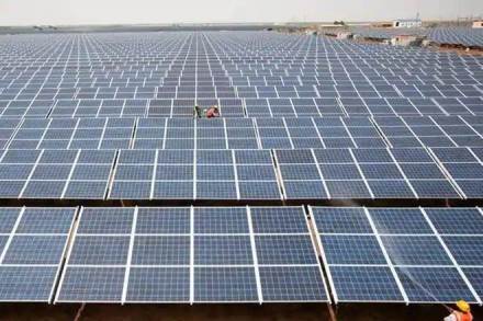 India currently has a target to set up 175 GW of renewable power, led by solar energy, by 2022. (File photo)