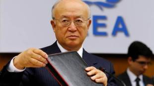 Yukiya Amano had been preparing to leave his position in March, well before the end of his third four-year term, which ran until Nov. 30, 2021. (Reuters File photo)