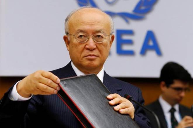Yukiya Amano had been preparing to leave his position in March, well before the end of his third four-year term, which ran until Nov. 30, 2021. (Reuters File photo)