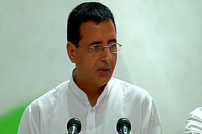 Congress' chief spokesperson Randeep Surjewala said India has never accepted third party mediation in Jammu and Kashmir. (ANI File photo)