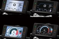 Coloured TFT instrument cluster with multiple display modes