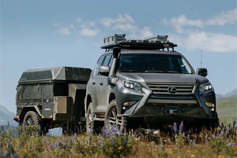 The Lexus GXOR Concept is meant to make your nomadic adventures luxurious