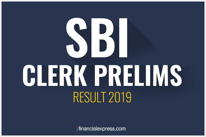 SBI Clerk prelims result
