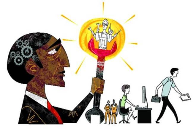 On one hand, a majority of Indian engineers are unemployable. (Illustration: Rohnit Phore) On one hand, a majority of Indian engineers are unemployable. (Illustration: Rohnit Phore)